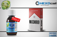 100ml MAXBORO 9mg eLiquid (With Nicotine, Medium) - Natura eLiquid by HEXOcell image 1