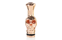 VAPING ACCESSORIES - 510 Skull Drip Tip ( Gold Plated ) image 1