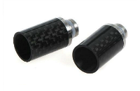 VAPING ACCESSORIES - 510 Carbon Fiber Drip Tip ( Black ) image 1