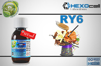 100ml RY6 18mg eLiquid (With Nicotine, Strong) - Natura eLiquid by HEXOcell image 1