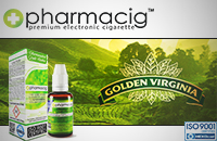 30ml GOLDEN TOBACCO 18mg eLiquid (With Nicotine, Strong) - eLiquid by Pharmacig image 1