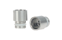 VAPING ACCESSORIES - Short 510 Wide Bore Drip Tip ( Stainless Steel ) image 1