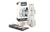 ATOMIZER - OBS Ace Ceramic Coil Sub Ohm Tank Atomizer ( Stainless ) image 1