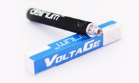 BATTERY - delirium VoLTaGe 1300mAh Variable Voltage (VV) Spinner/Twist Battery - Solid Workmanship, Top Quality Materials ( Black Colour ) image 3
