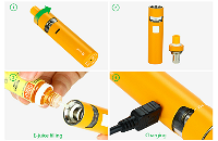 KIT - Joyetech eGo AIO D22 Full Kit ( Orange ) image 4
