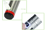BATTERY - VISION Spinner Plus Sub Ohm Variable Voltage Battery ( Stainless ) image 5