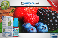 10ml FOREST FRUITS 9mg eLiquid (With Nicotine, Medium) - Natura eLiquid by HEXOcell image 1