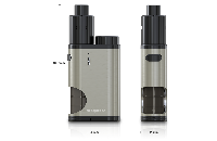 KIT - Eleaf Pico Squeeze Squonk Mod Full Kit ( Silver ) image 2