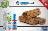 30ml CINNAMON 3mg eLiquid (With Nicotine, Very Low) - Natura eLiquid by HEXOcell image 1
