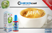 30ml JAVA COFFEE 3mg 80% VG eLiquid (With Nicotine, Very Low) - Natura eLiquid by HEXOcell image 1
