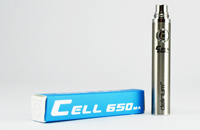 BATTERY - DELIRIUM CELL 650mA eGo/eVod Top Quality ( Stainless ) image 1