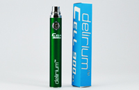 BATTERY - DELIRIUM CELL 900mA eGo/eVod Top Quality ( Green ) image 1
