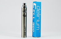 BATTERY - DELIRIUM CELL 900mA eGo/eVod Top Quality ( Stainless ) image 1