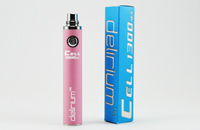 BATTERY - DELIRIUM CELL 1300mA eGo/eVod Top Quality ( Pink ) image 1