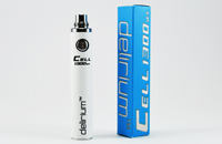 BATTERY - DELIRIUM CELL 1300mA eGo/eVod Top Quality ( White ) image 1