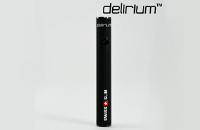 BATTERY - delirium Swiss & Slim 400mAh High Quality Battery ( Rubberized Black ) image 1