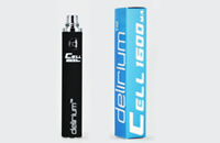 BATTERY - DELIRIUM CELL 1600mA eGo/eVod Top Quality ( Black ) image 1