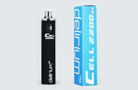 BATTERY - DELIRIUM CELL 2200mA eGo/eVod Top Quality ( Black ) image 1