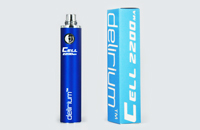 BATTERY - DELIRIUM CELL 2200mA eGo/eVod Top Quality ( Blue ) image 1