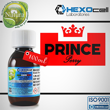 100ml PRINCE PERRY 9mg eLiquid (With Nicotine, Medium) - Natura eLiquid by HEXOcell