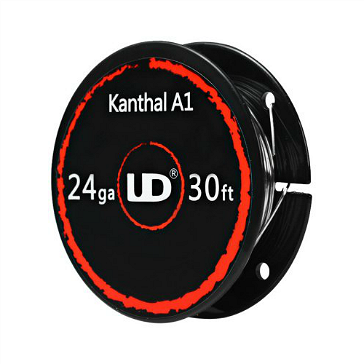 VAPING ACCESSORIES - UD Kanthal A1 24 Gauge Wire ( 30ft / 9.15m )