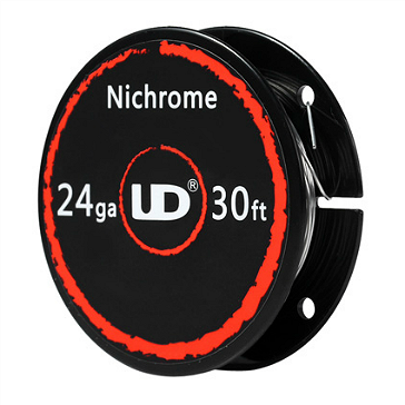 VAPING ACCESSORIES - UD Nichrome 24 Gauge Wire ( 30ft / 9.15m )