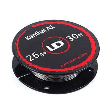 VAPING ACCESSORIES - UD Kanthal A1 26 Gauge Wire ( 30ft / 9.15m )