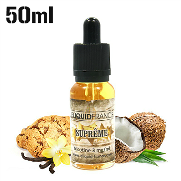 50ml SUPREME 18mg eLiquid (With Nicotine, Strong) - eLiquid by Eliquid France