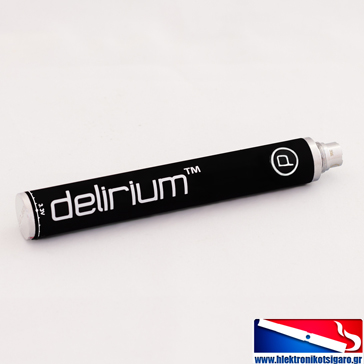 BATTERY - delirium VoLTaGe 1300mAh Variable Voltage (VV) Spinner/Twist Battery - Solid Workmanship, Top Quality Materials ( Black Colour )