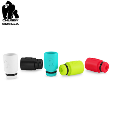 VAPING ACCESSORIES - CHUBBY GORILLA Disposable High Quality 510 Drip Tip ( Black )