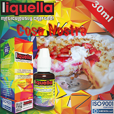 30ml COSA NOSTRA 9mg eLiquid (With Nicotine, Medium) - Liquella eLiquid by HEXOcell