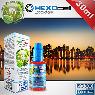 30ml MANHATTAN 3mg eLiquid (With Nicotine, Very Low) - Natura eLiquid by HEXOcell