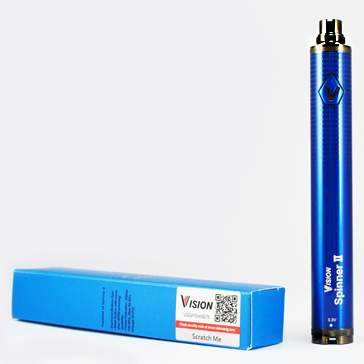 BATTERY - VISION Spinner 2 (II) 1650mA VV 100% Authentic ( Blue )