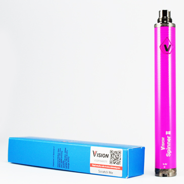 BATTERY - VISION Spinner 2 (II) 1650mA VV 100% Authentic ( Pink )