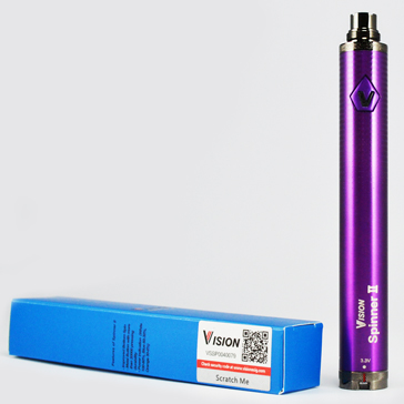 BATTERY - VISION Spinner 2 (II) 1650mA VV 100% Authentic ( Purple )