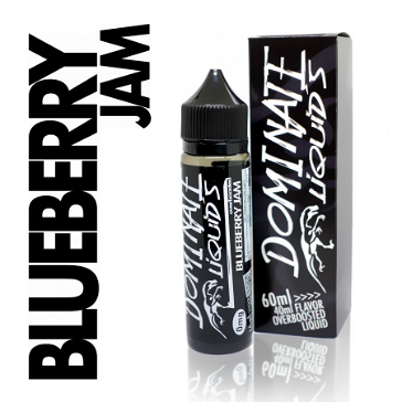 D.I.Y. - 40ml BLUEBERRY JAM 0mg High VG TPD Compliant Shake & Vape eLiquid by Dominate