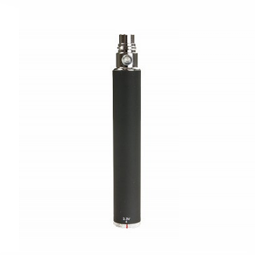 BATTERY - eGo Spinner 1300mA High Quality Variable Voltage Battery ( 3.3V - 4.8V ) - Black