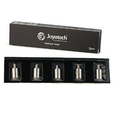 ATOMIZER - 5x JOYETECH eGo-C Atomizer Heads ( compatible with all e-cigarettes that use eGo-C heads; eGo-C, Eroll, etc )