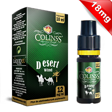 10ml DESERT WIND 18mg eLiquid (With Nicotine, Strong) - eLiquid by Colins's