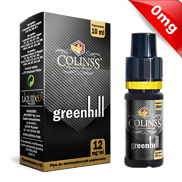 10ml GREENHILL 0mg eLiquid (Without Nicotine) - eLiquid by Colins's