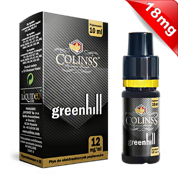 10ml GREENHILL 18mg eLiquid (With Nicotine, Strong) - eLiquid by Colins's
