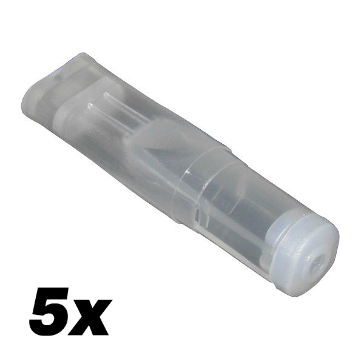 CARTRIDGES / TANKS - 5x eGo-T/eGo-C Cartridges ( White )